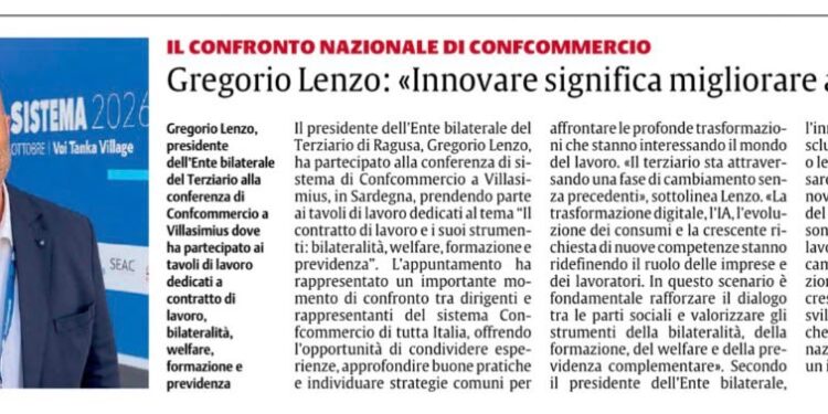 Ebt Ragusa: “Con bilateralità e formazione è possibile governare il cambiamento”